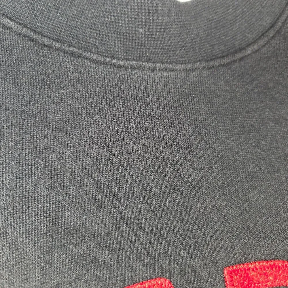 Jordan Vintage Men's crewneck Sweatshirt with Red Logo Size Medium